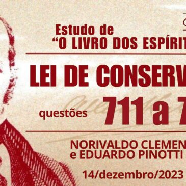 Estudando “O LIVRO DOS ESPÍRITOS” q 711 a 717 – CECX 14/12/2023