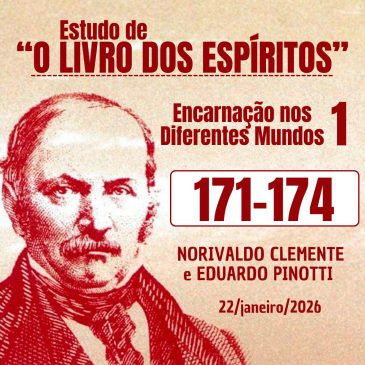 Estudo de “O LIVRO DOS ESPÍRITOS” 171-174 22/01/2026